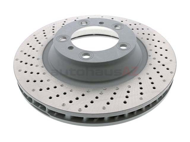 99135140301 SHW Performance Disc Brake Rotor; Front Left