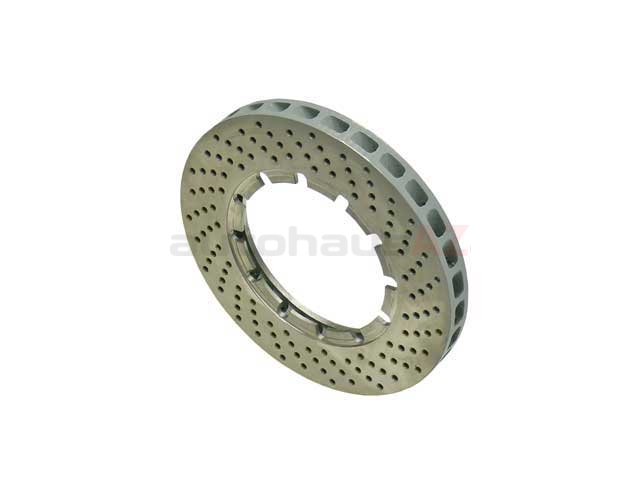93035104800 Sebro Coated Disc Brake Rotor; Front Right; Directional