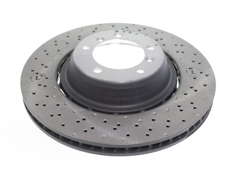 98135240780 Sebro Coated Disc Brake Rotor; Rear Left