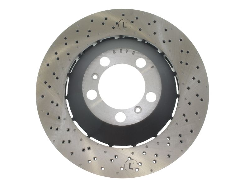 99135140581 Sebro Coated Disc Brake Rotor; Front Left