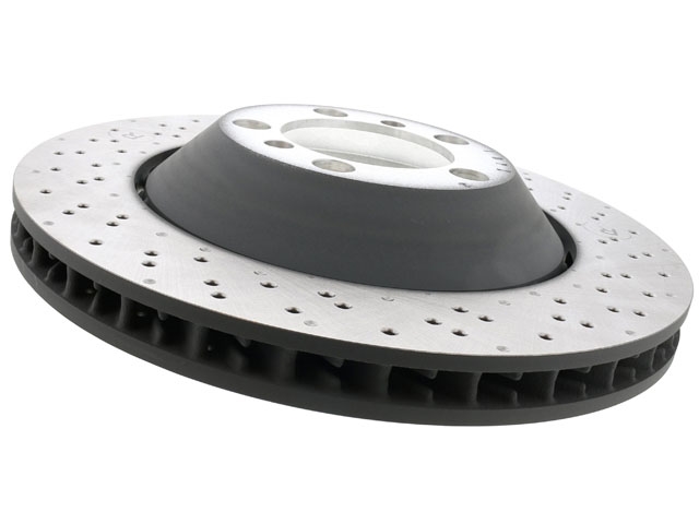 99135140681 Sebro Coated Disc Brake Rotor; Front Right