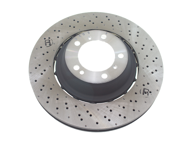 99135240800 Sebro Coated Disc Brake Rotor; Rear Right
