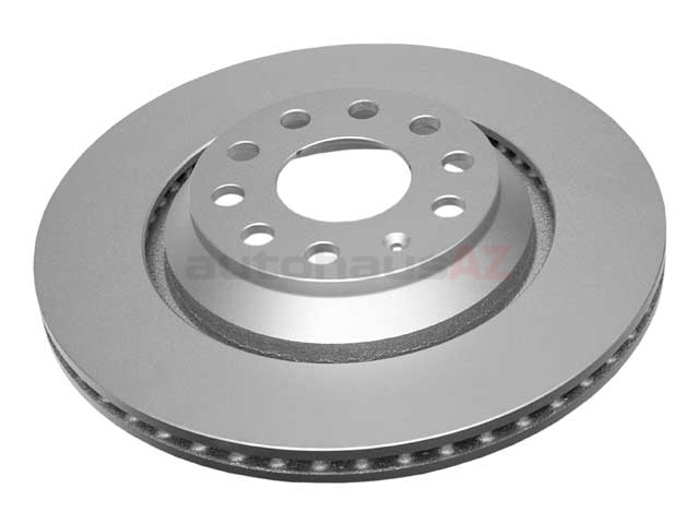 ATE Coated SP22219 Disc Brake Rotor; Rear; Vented 310mm Diameter - Audi ...