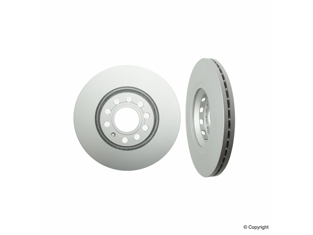 ATE Coated SP25137 Disc Brake Rotor - Audi | 2411257137102