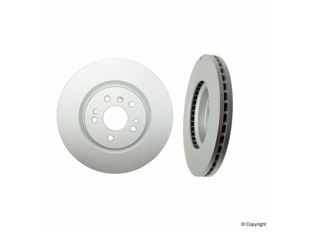 ATE Coated SP32158 Disc Brake Rotor; Front; Vented 330mm Diameter ...