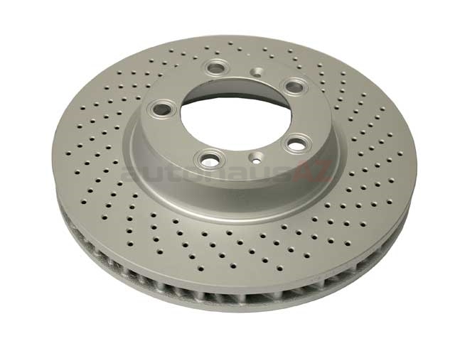 Atfe Rotor ATE Coated SP34102 Disc Brake Rotor; Front Right; Directional; Cross ...