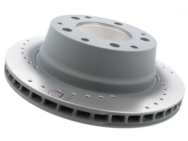 91135204109 Sebro Cross Drilled Disc Brake Rotor; Rear
