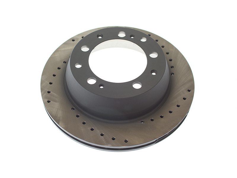 94435204102 Sebro Cross Drilled Disc Brake Rotor; Rear