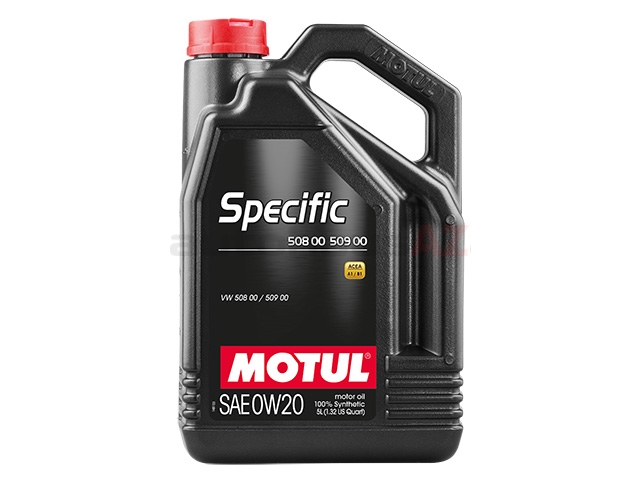 Motul Specific 508.00 509.00 107384 Engine Oil; 0W-20 Synthetic (5
