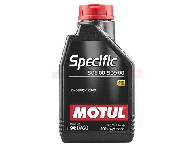 107385 Motul Specific 508.00 509.00 Engine Oil; 0W-20 Synthetic (1 Liter)