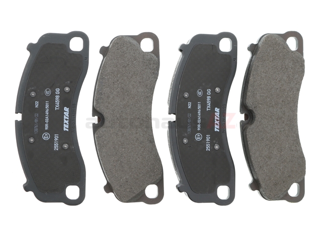 99135194704 Textar Brake Pad Set; Front