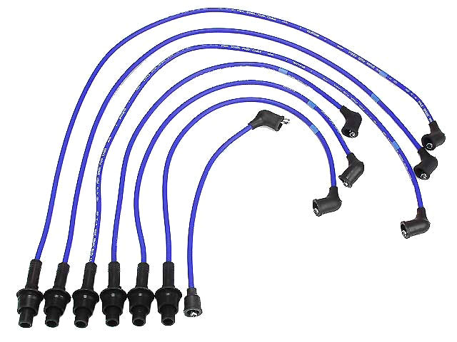 NGK RC-TX19 Spark Plug Wire Set: 88-92 Toyota Land Cruiser FJ62 / FJ80 4.0L (3F-E Engine