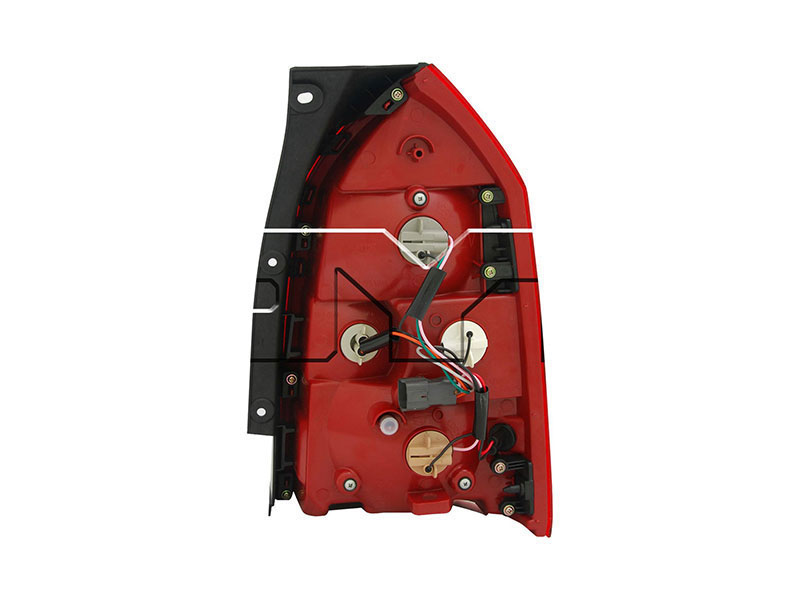 TYC 11-6011-00 Passenger Side Tail Light Assembly For Hyundai Santa FE - Direct OE Replacement - View #5