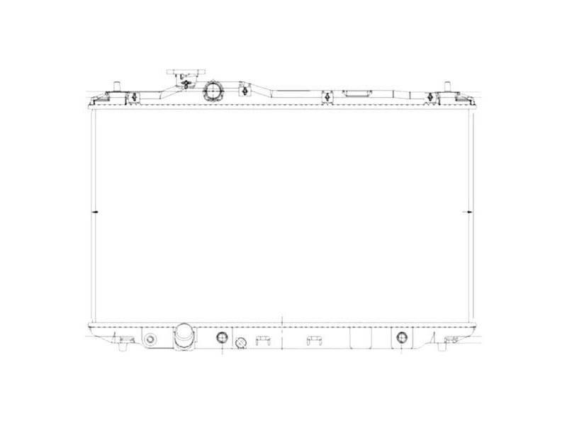 13354 Radiator TYC 13354 Radiator Assembly; Primary - Acura, Honda | 19010RW0A51 ...
