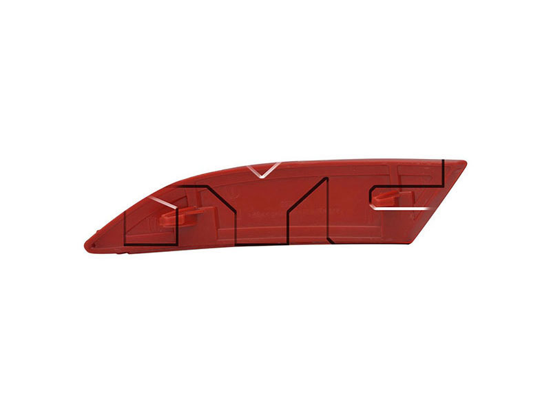TYC 17-0419-00 Reflector Assembly; Rear Right - Ford | BM5Z13A565A ...
