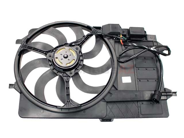 TYC 17117541092, 621080 A/C Condenser Fan - Mini