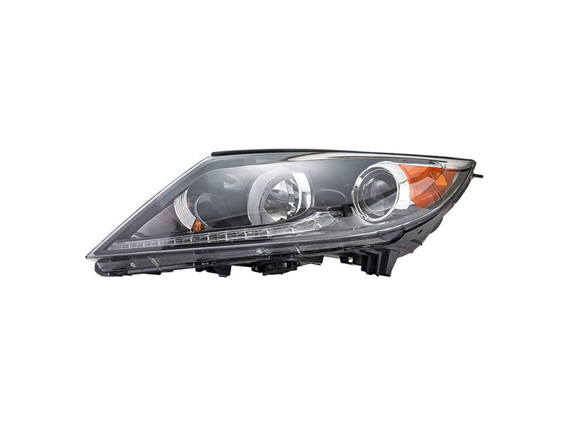 TYC Headlight Assembly - Left Driver Side For Buick Verano 2012-2017 - Halogen With Bulbs