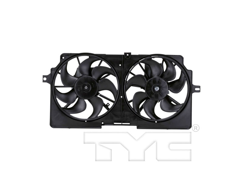 TYC 620410 Cooling Fan Assembly - Chevrolet, Oldsmobile, Pontiac ...