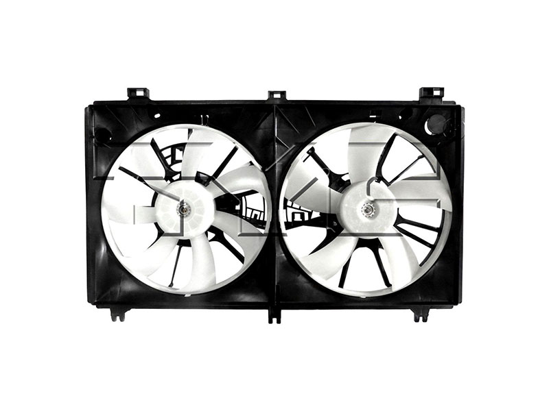 TYC 623230 Cooling Fan Assembly Lexus 1636131410 1636138040