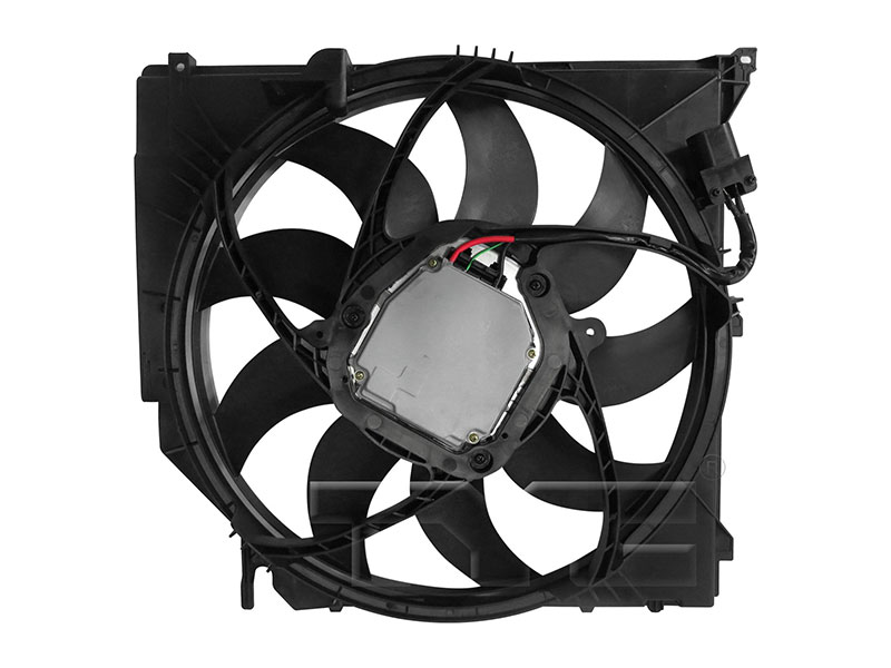 TYC 624230 Cooling Fan Assembly BMW 17113442089 BM3115135
