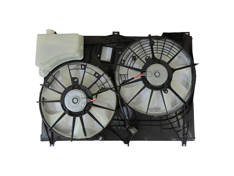 TYC 624800 Cooling Fan Assembly Toyota 163610P420 163610P460