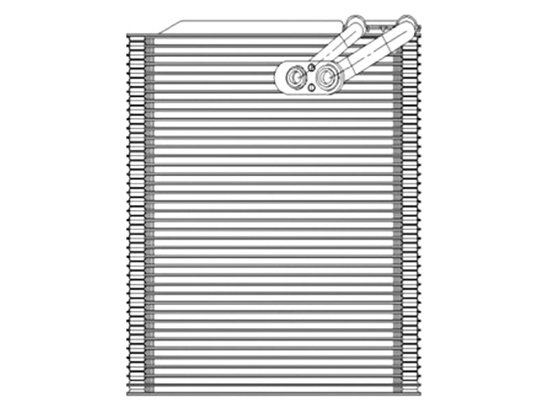 TYC 97188 A/C Evaporator Core - Hyundai, Kia | 64001 971402T000 ...