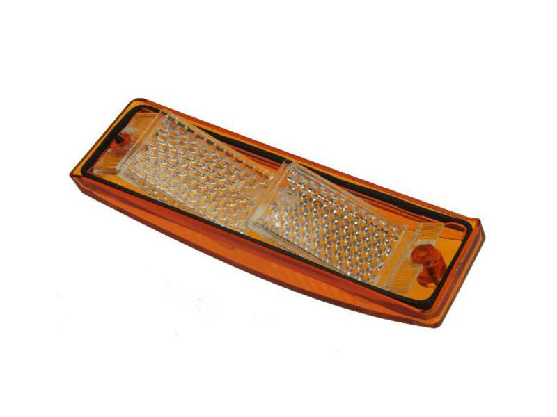 91163192000 URO Parts Side Marker Light Lens; Front Left/Right; Amber; U.S. Version