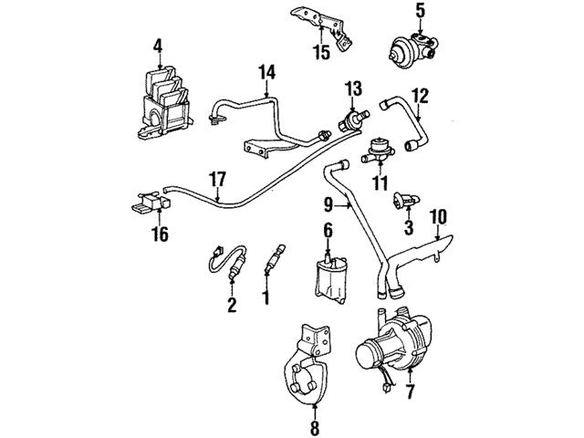 Genuine Volvo 30622250 Oxygen Sensor - Volvo
