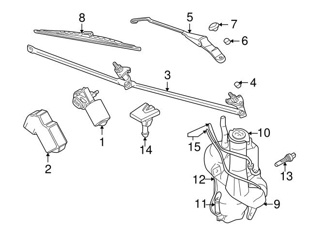 Genuine Volvo 30632622 Windshield Washer Fluid Reservoir - Volvo