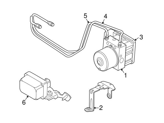Genuine Volvo 30683049 ABS Control Module - Volvo