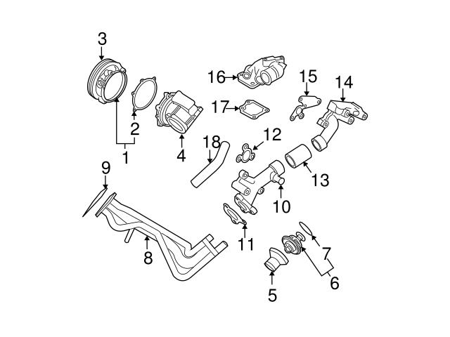 Genuine Volvo 30720083 Thermostat - Volvo
