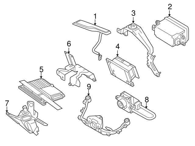 その他 AUTO cAd Genuine Volvo 30764939 Parking Aid Sensor - Volvo