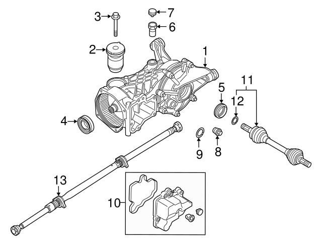 Genuine Volvo 31325478 Differential Oil Pump Cover Bolt