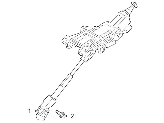 Genuine Volvo 31340142 Steering Column - Volvo | 31317951