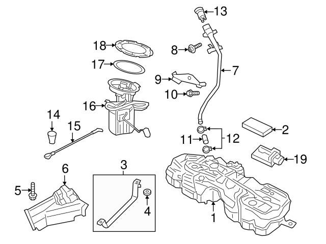 Genuine Volvo 31380341 Fuel Pump Tank Seal - Volvo