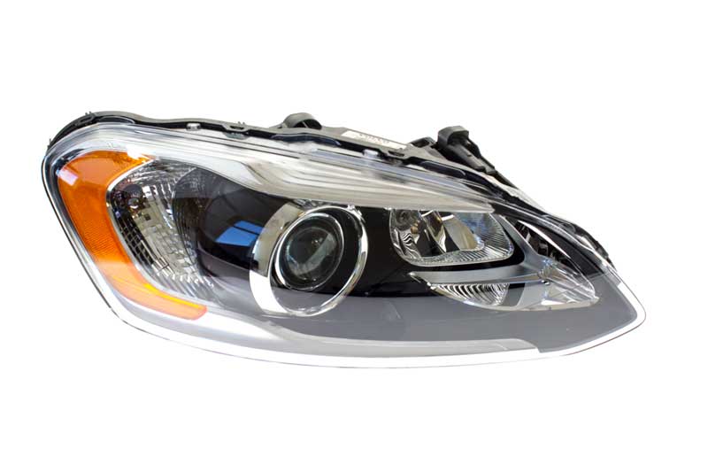 Genuine Volvo 31395901 Headlight Assembly; Passenger Side