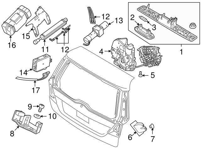 Genuine Volvo 31402469 Liftgate Control Module - Volvo