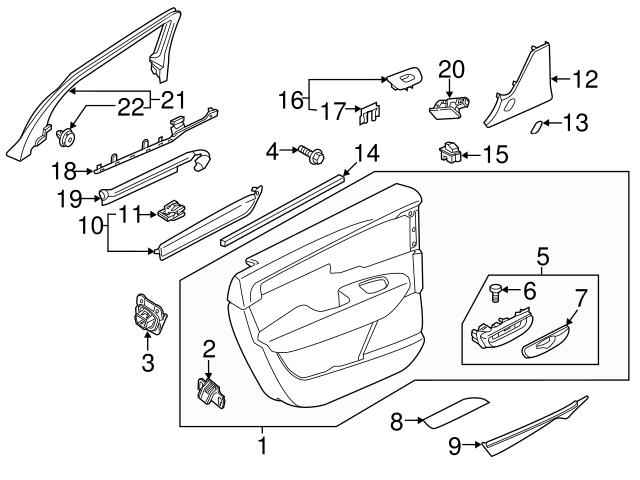 Genuine Volvo 31479652 Courtesy Light; Right Lower - Volvo