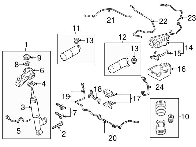 Genuine Volvo 32269398 Shock Absorber; Rear Right | 31658925