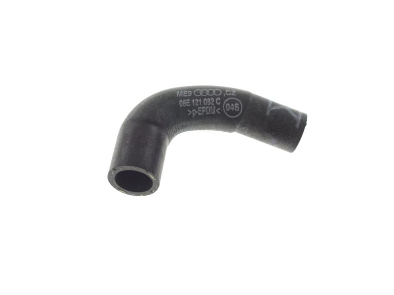 06E121082C Genuine VW/Audi Water Hose; Oil Cooler To Pipe