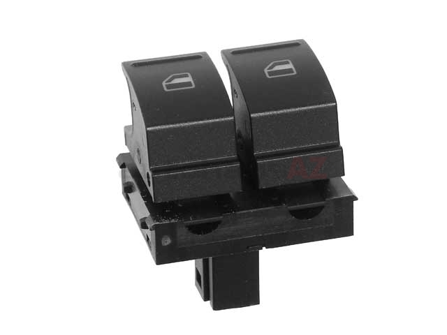 1Y09598572QL Genuine VW/Audi Power Window Switch; Front Left