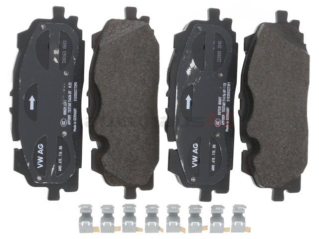 GENUINE VW/AUDI Brake Pad Set Front 4M0698151BK Audi RS5 Sportback