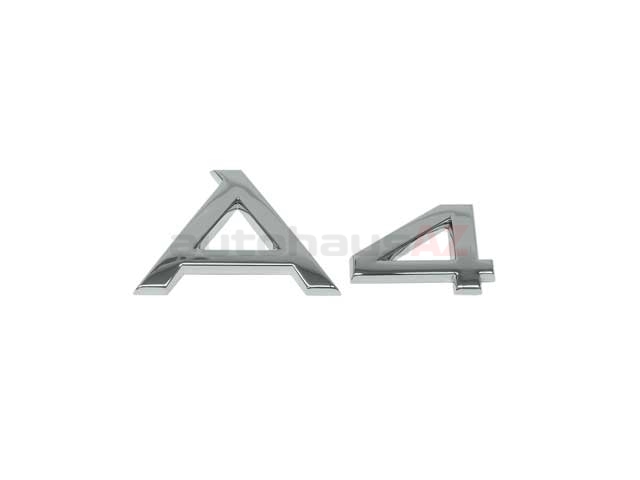 Genuine Audi 8E08537412ZZ Emblem - Audi