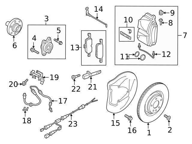 Audi Q7 Wheel Bearing Parts Online Catalog