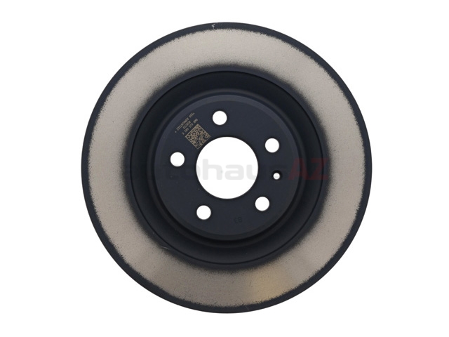 Genuine Audi 8W0615601K Disc Brake Rotor; Rear - Audi