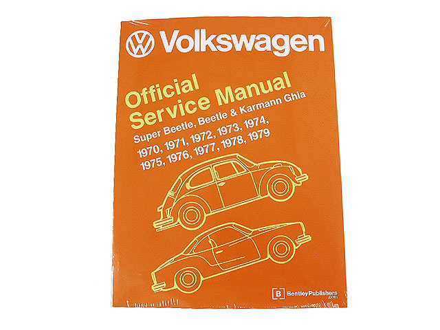 VW Super Beetle Repair Manual Parts Online Catalog