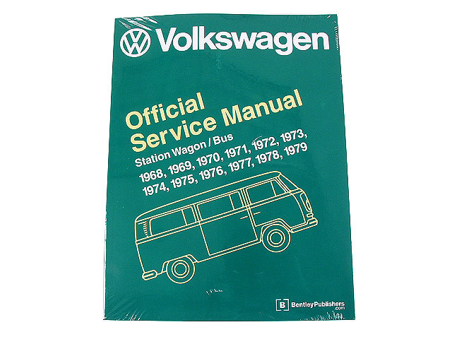 Robert Bentley VW8000279 V279 Repair Manual Book Version 1968 1979 