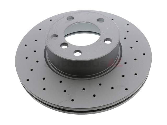 Detroit Axle Drilled & Slotted Brake Rotors For BMW X3 X4 330i 430i & Toyota Supra