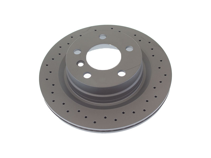 34216792227 Zimmermann Sport Z X-Drilled Disc Brake Rotor; Rear