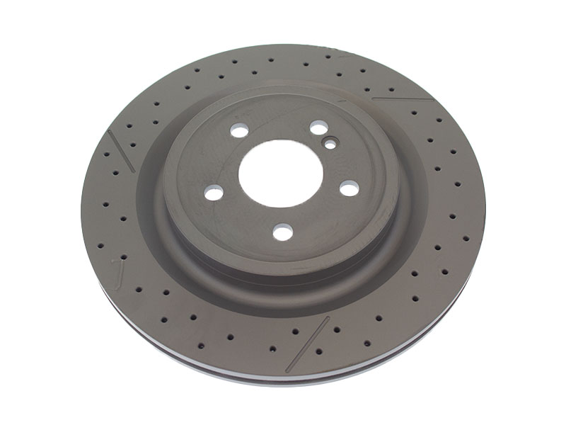 1724230112 Zimmermann Coat Z Disc Brake Rotor; Rear